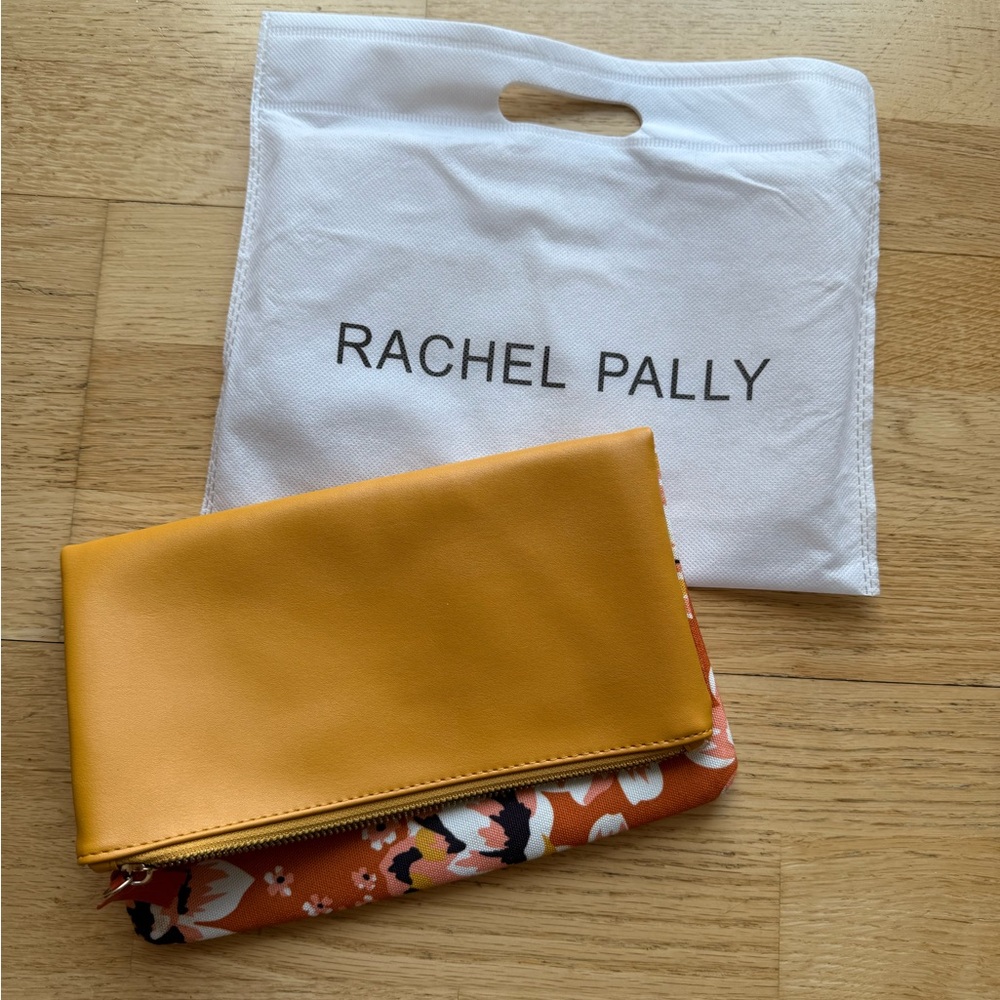 Colorful Rachel Pally clutch.